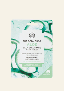 Upokojujúca Aloe textilná maska - The Body Shop
