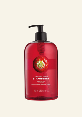 Jahodový sprchový gél 750 ml - The Body Shop
