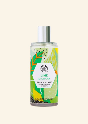 Vlasový a telový sprej - Limetka & Matcha - The Body Shop