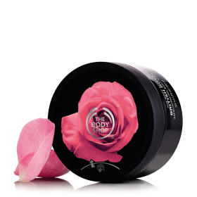British Rose telový peeling 50ml - The Body Shop