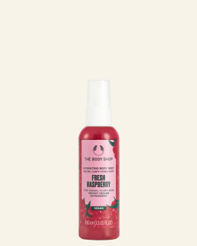 Fresh Raspberry - hydratujúci telový sprej - The Body Shop