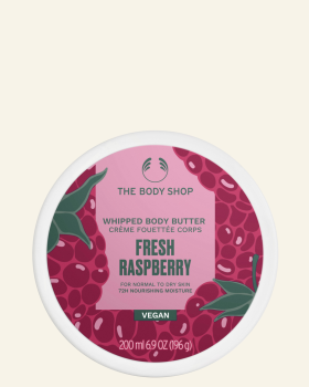 Fresh Raspberry - nadýchané telové maslo - The Body Shop