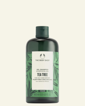 Čajovníkový čistiaci a vyvažovací šampón 400ml - The Body Shop