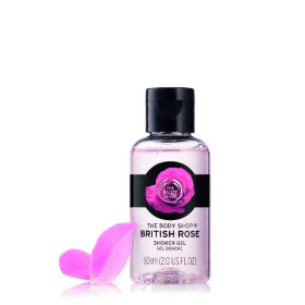 British Rose sprchový gél 60 ml - The Body Shop