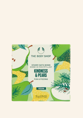 Kindness & Pears bomba do kúpeľa 75g - The Body Shop