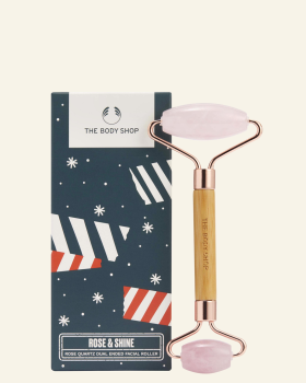 Rose & Shine Rose Quartz obojstranný valček na tvár - The Body Shop