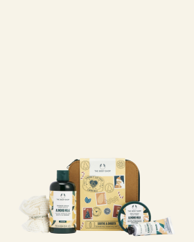 Soothe & Smooth - darčekový balíček s mandľovým mliekom - The Body Shop