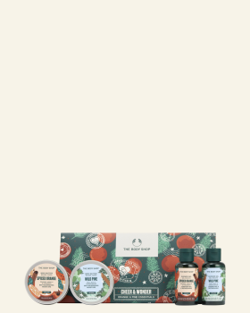 Cheer & Wonder - Orange & Pine darčekový balíček - The Body Shop
