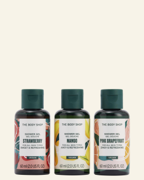 Foam & Merriment - trio sprchových gélov - The Body Shop