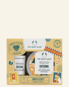 Zingy & Zesty duo Satsuma - The Body Shop