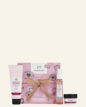 Happy & Hydrated - darčekový balíček s Vitamínom E - The Body Shop