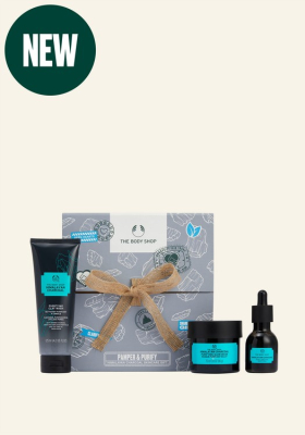 Pamper & Purify Himalayan Charcoal Skincare Gift - The Body Shop