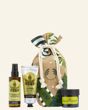Hemp & A Hug - darčeková sada starostlivosti o telo - The Body Shop